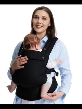 Momcozy Cotton Carrier - Black